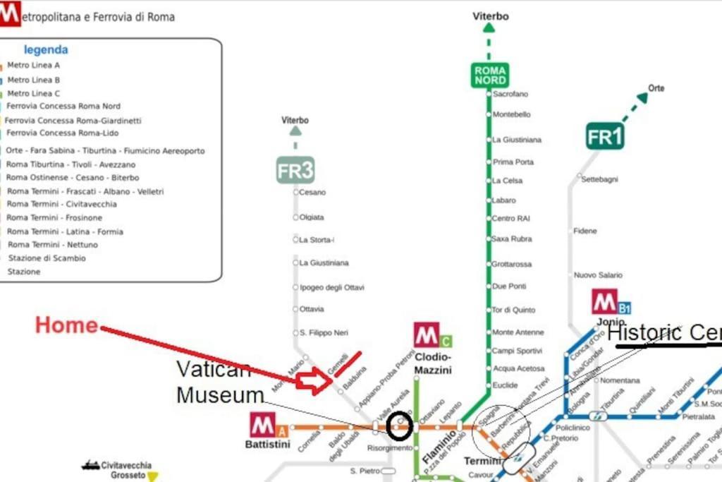 Your Cozy In Rome- Gemelli- Close To Downtown Apartment